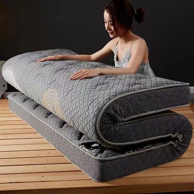 加厚10cm乳胶学生宿舍单0.9m1/1.2m双人1.35X1.9m1.5m1.8X2米床垫