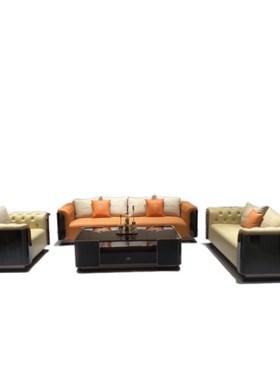 意式轻奢沙发高端别墅大户型客厅现代简约2N025年新款宾利家具