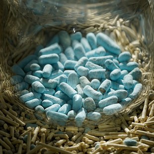 升级款 细小颗粒混合猫砂用量省粉B尘低强吸水猫咪用净味品质混合