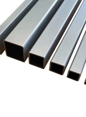 R圆角铝方管铝合金厚壁大口径铝型材矩形方通60613铝方管道玺铝材