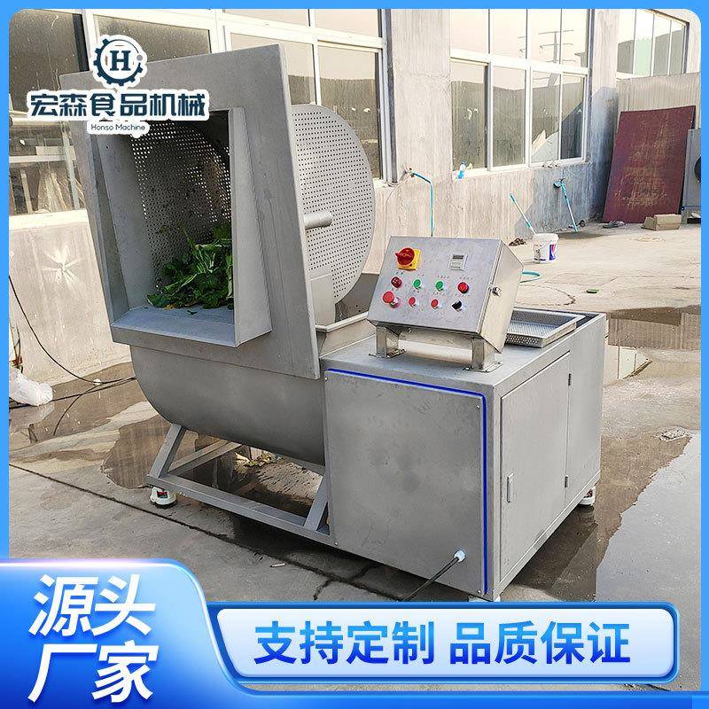 商用秋葵翻斗自动出料清洗机多功能肉类海鲜清洗机翻斗涡流清洗机