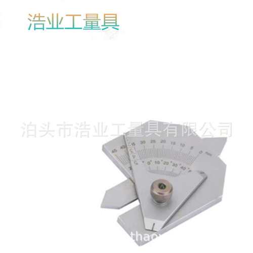 KH45B型带锁紧装置焊缝尺 焊接规 KH45A型不锈钢焊缝检验尺