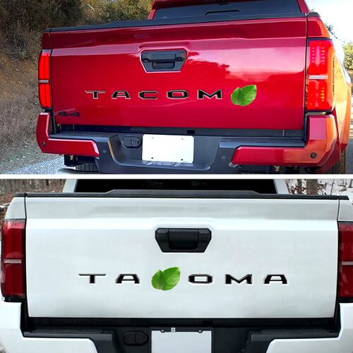 适用于 24款丰田塔科马Tacoma 后视镜盖饰条油箱盖尾门标志外饰