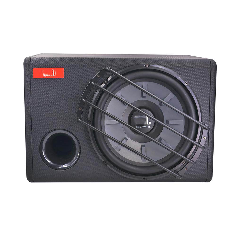 厂家 大功率车载12V音箱改装汽车音响有源梯形超重12寸低音炮