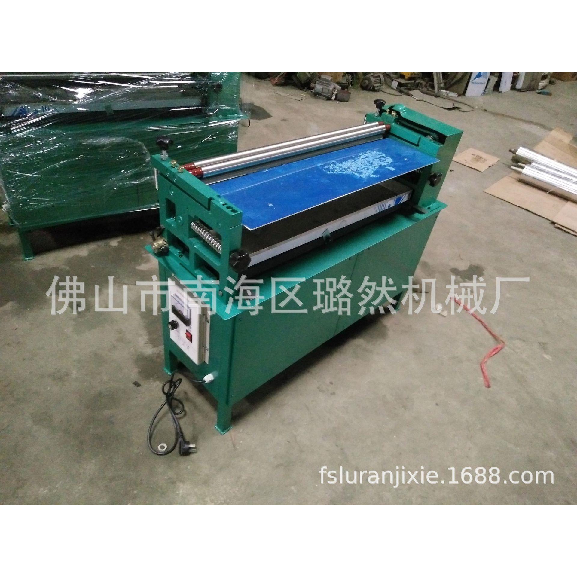 深圳广州苏州宁波纸品皮革过胶机壁纸上胶LR720柜式调速直销