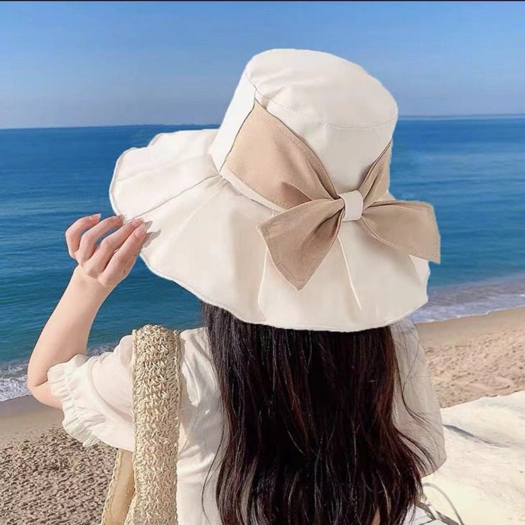 渔夫帽子女春夏季时尚防晒帽大檐遮脸百搭休闲遮阳帽防紫外线户外,服饰配件/皮带/帽子/围巾,防晒帽,淘宝优惠券,粉丝福利购,淘宝优惠卷