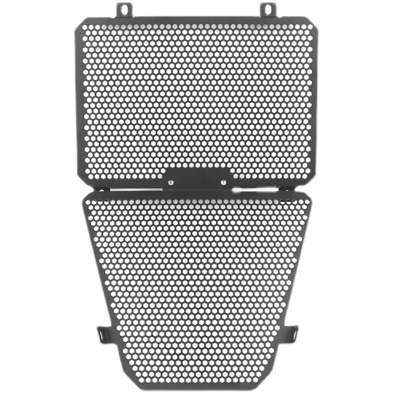 适用凯越321RR改装水箱护网 保护罩蜂窝散M热器金属保护排气挡网
