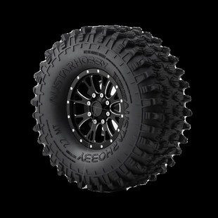 SCX10 10通用易控 CROSSRC 管架攀爬 H8H向西 2.2寸轮毂轮胎1