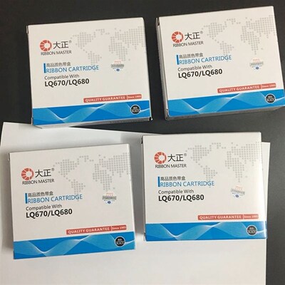 10个装大正LQ-670K+T 660K色带芯框架盒680KPRO670K打印机S015016