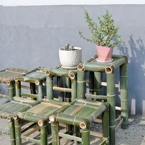 小竹凳子竹椅椅子藤编竹板凳老式中式婚礼儿童外婆桥舞蹈凳子道具