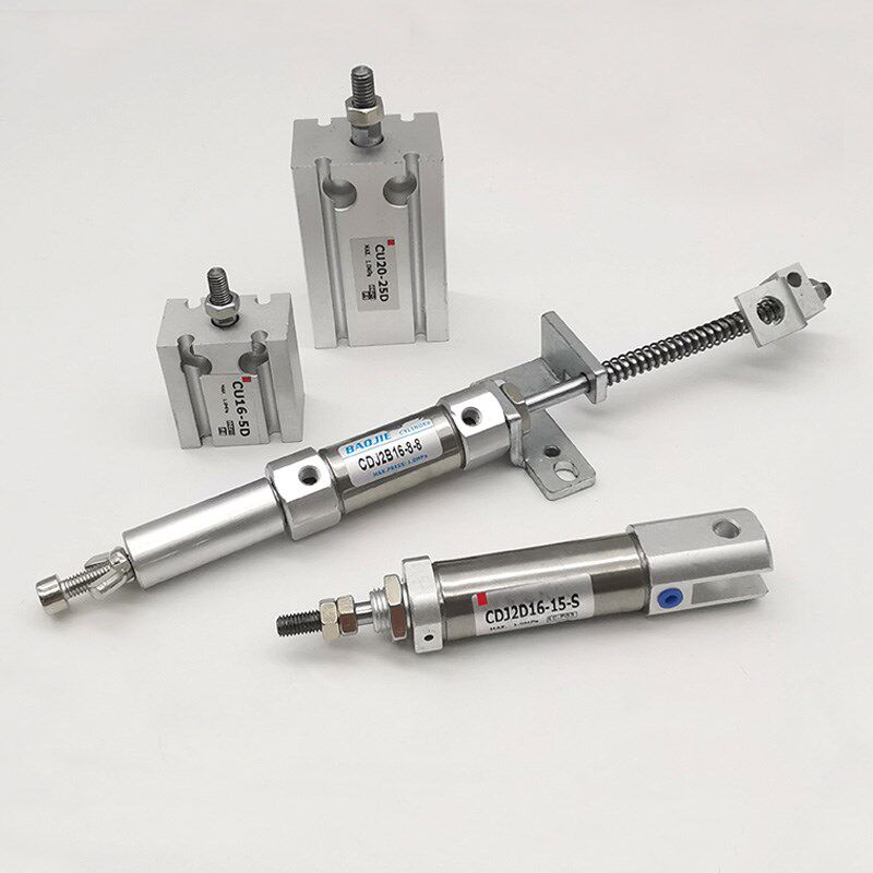 电脑花样机剪线气缸CU16-5D中压脚抬升3020外压框气缸花样机配件