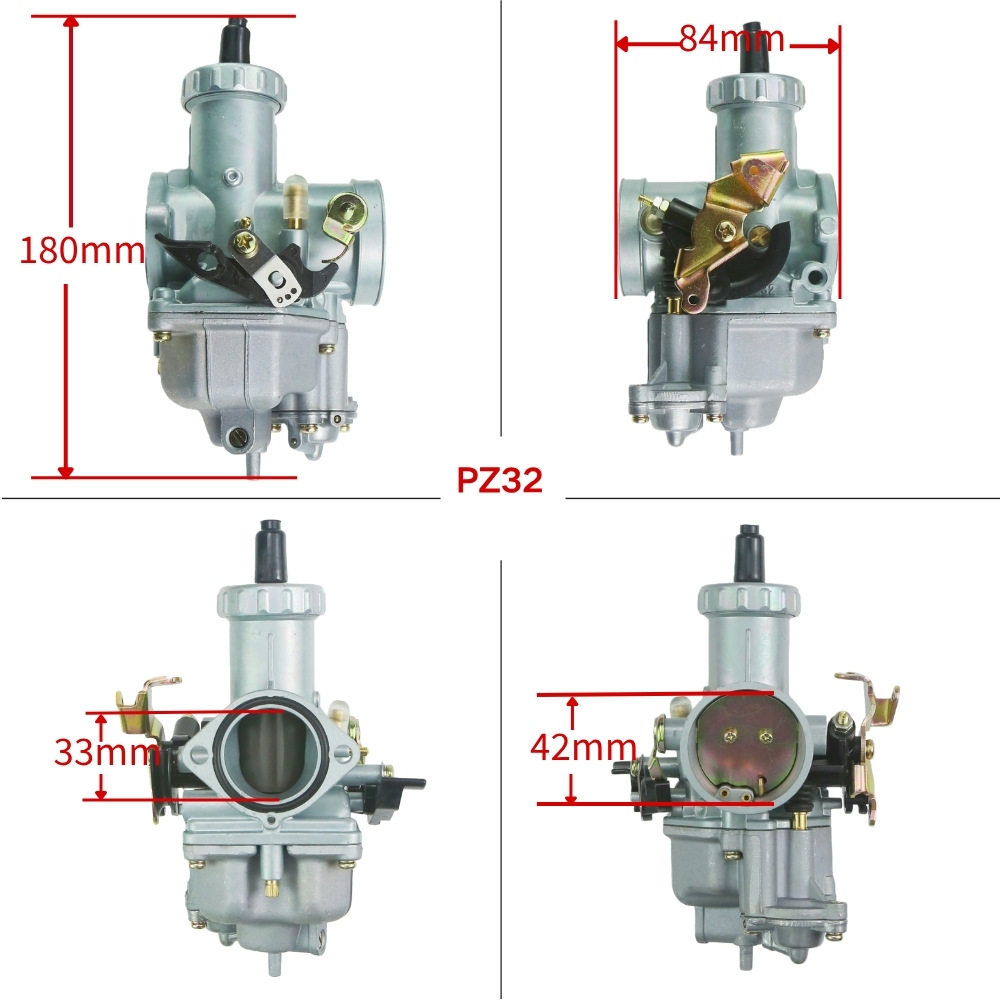 带加速泵ATV摩托车改装KEIHIN PZ32化油器Carburetor CG250-350CC