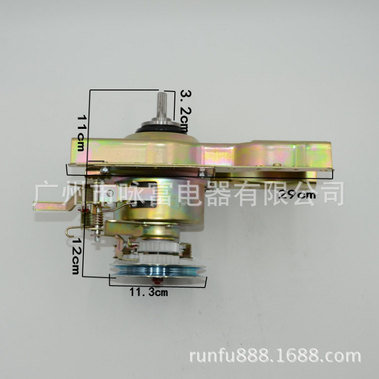 适用于海尔全自动洗衣机离合器 XQB50-10减速总成