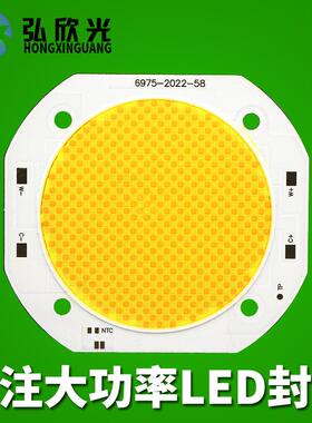 专业1200W摄影补光灯cob灯珠显指Ra95高亮60000lm影视直播COB光源
