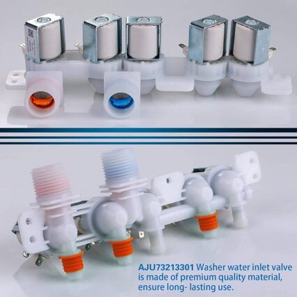 AJU73213301适用LG AJU75152601 洗衣机水阀79631512210 dc12v