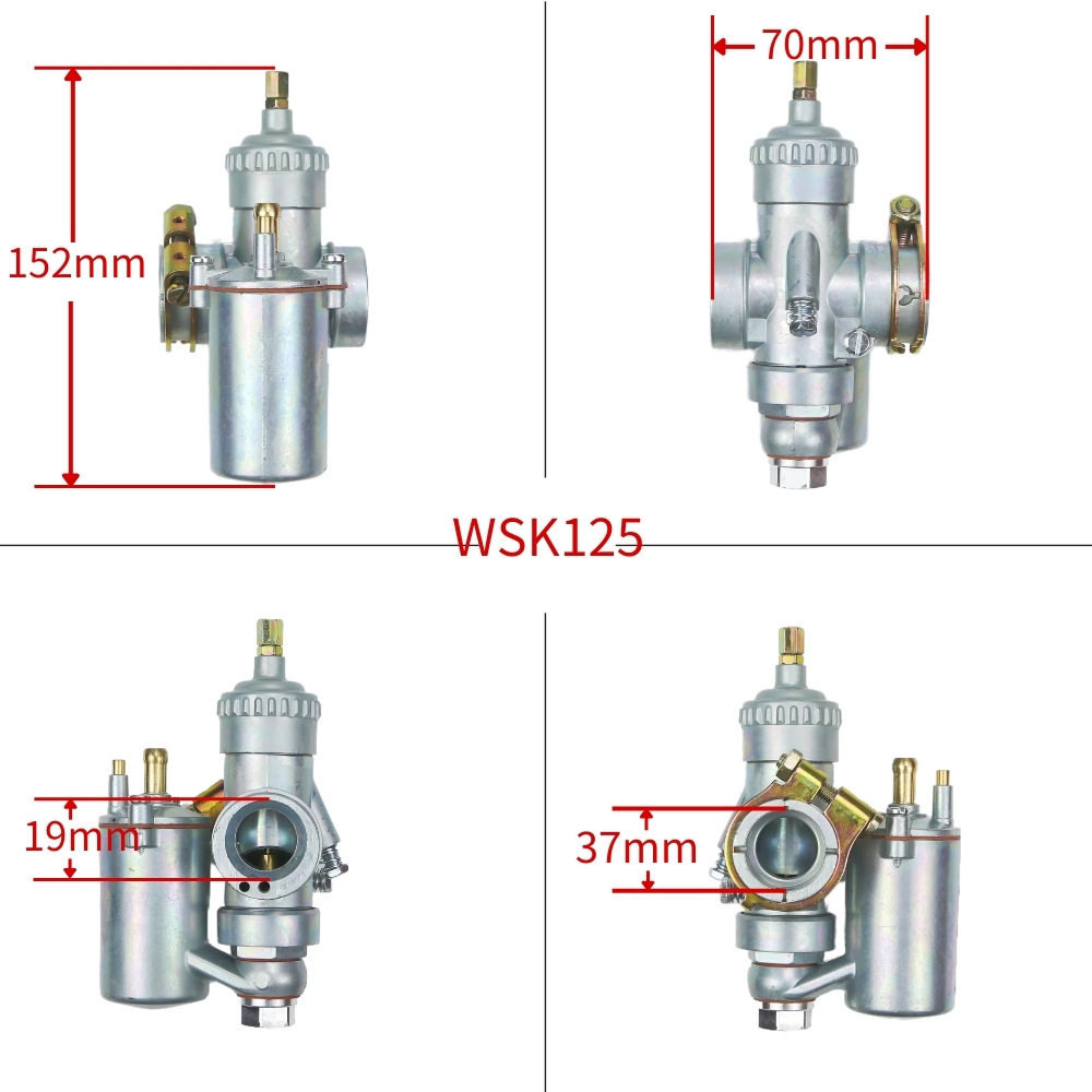 跨境热销 适用JAWA MZ175 WSK125 XF175 250cc Carb摩托车化油器