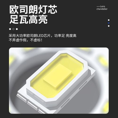 亚明led工矿灯鳍片超亮工业厂房吊灯100W200W工厂车间仓库照明灯