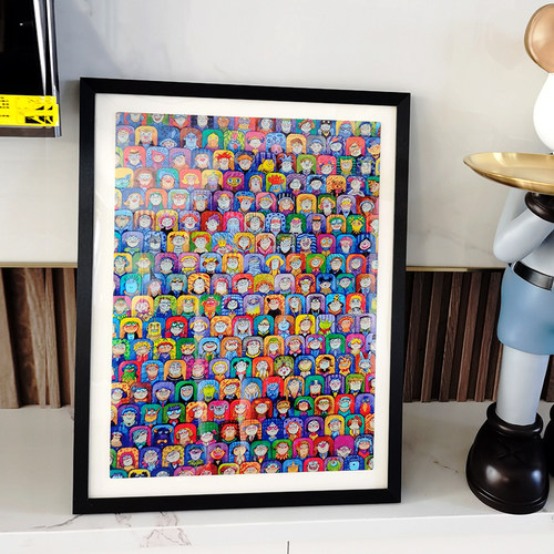 实木相框8开对开36寸20寸16寸24寸18寸4开2kA3挂墙外框画框架裱框