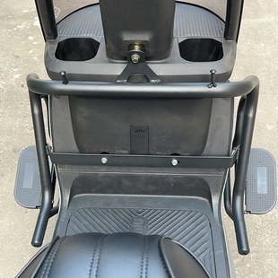 适用九号电动车C80C 配件 护杠C85C保险杠耐摔防护杠后货尾架改装