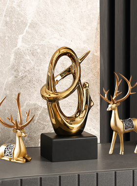 茶几边角几上简约软装饰品北欧家居客厅房间卧室内小摆件