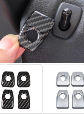 适用于15-18款宝马X5f15X6f16车门锁按键贴内饰玻璃按钮内饰