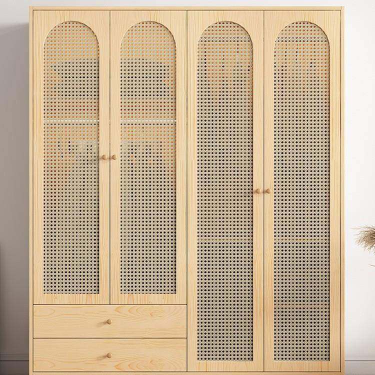 全实木原木衣柜家用卧室北欧两三门藤编衣橱经济型松木储物柜,自行车/骑行装备/零配件,更多零件/配件,淘宝优惠券,粉丝福利购,淘宝优惠卷