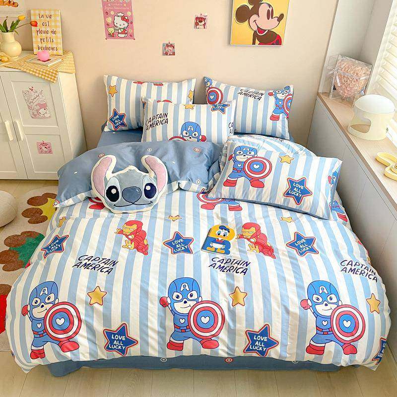 全棉100纯棉床上四件套卡通儿童床品宿舍被套床单双人三件套床笠4,自行车/骑行装备/零配件,更多零件/配件,淘宝优惠券,粉丝福利购,淘宝优惠卷