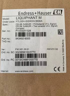 瑞士E+H流量计72F80SE0-AA1AAA4AAA，优势供应，