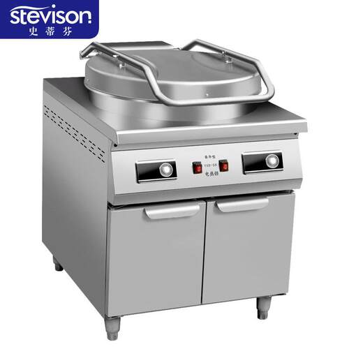 史蒂芬Stevison双开门数显电饼铛双面加热YXD-58GD立式58cm