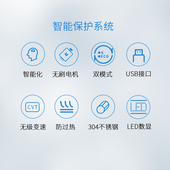 海伯电动船用推进器12V无级变速 24V 路亚船外机螺旋桨无刷马达