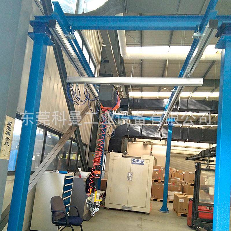 智能平衡吊提升机重力感应折臂式KBK导轨搬运铁芯装配助力臂吊具