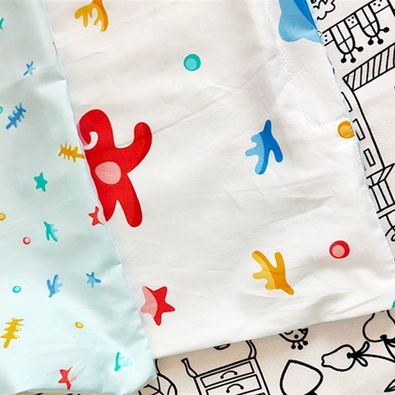 60支贡缎被套单件可定制新生儿幼儿园被罩100*120成人150*200