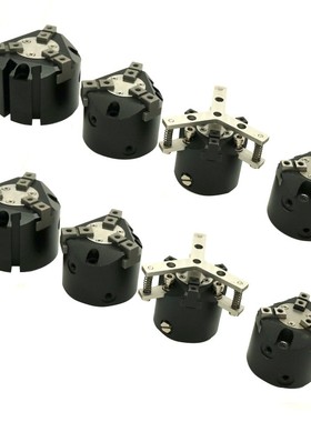 气立可型气动卡盘夹三爪手指气缸HDQ3/2/4-/25/32/50/63/80/100-P