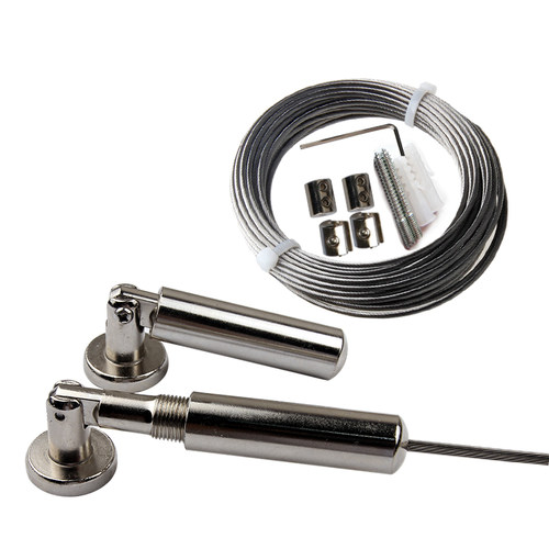 窗帘杆铁线隔断帘对墙窗帘轨道窗帘挂线铁丝绳加粗室内晾衣绳钢丝