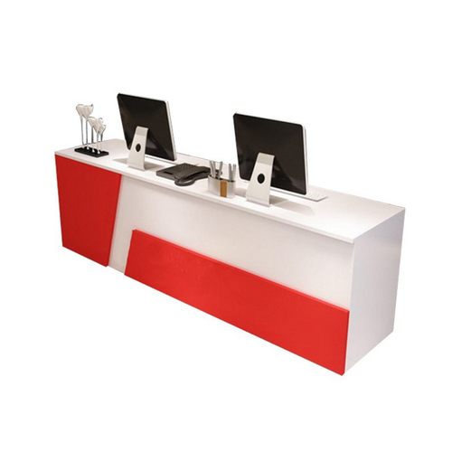 中介房产办公桌前台吧台物业接待台旅行社收银桌子物流电脑咨询台