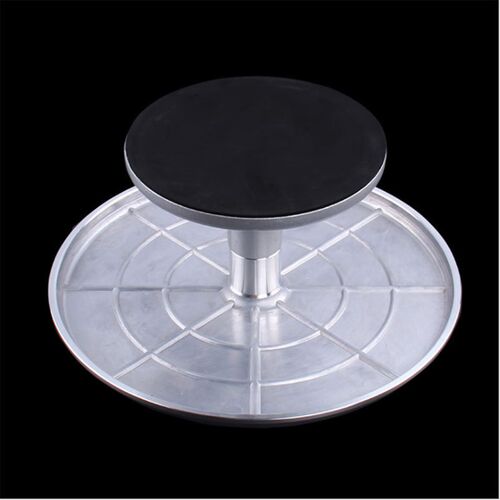 铝合金裱花台蛋糕转台蛋糕转盘裱花架I烘焙工具盆景转盘旋转台