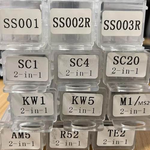 SS001SS002Lishi2in1KW1KW5SC1SC4量具量尺亚克力透明