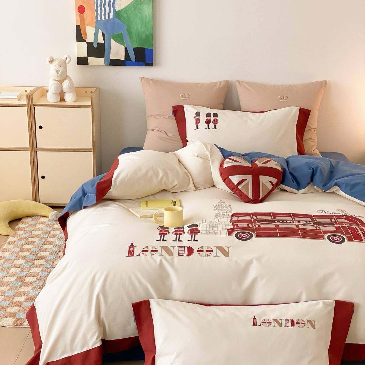 全棉磨毛四件套可爱床单床上纯棉贴布绣被套儿童卡通男孩三件套,金属材料及制品,金属加工件/五金加工件,淘宝优惠券,粉丝福利购,淘宝优惠卷