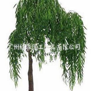 室内装饰装饰假树假柳树枝橱窗道具仿真柳树条剧本杀造型树