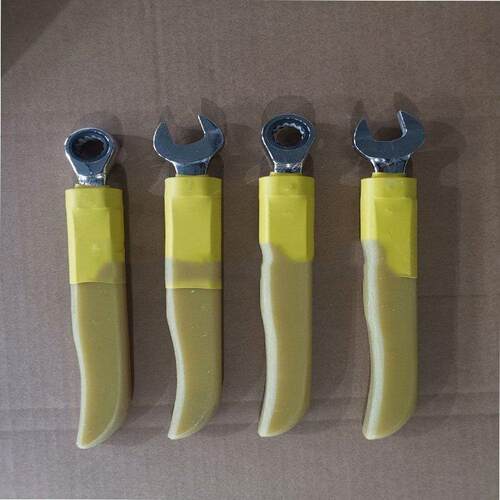 M8-M22手动绝缘活口扳手工业级单头开口扳子五金工具绝缘扳手