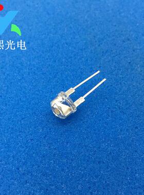 F8草帽0.5w翠绿光led灯珠发光二极管8mm高亮翠绿色