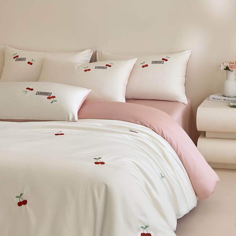 a类100S长绒棉四件套纯棉全棉小清新刺绣可爱被套床上四件套,鲜花速递/花卉仿真/绿植园艺,割草机/草坪机,淘宝优惠券,粉丝福利购,淘宝优惠卷