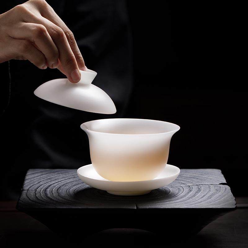 冰种玉瓷盖碗杯羊脂玉白瓷玉瓷不烫手茶具套装功夫碗三才带盖陶瓷,清洗/食品/商业设备,风口/风叶/风机配件,淘宝优惠券,粉丝福利购,淘宝优惠卷