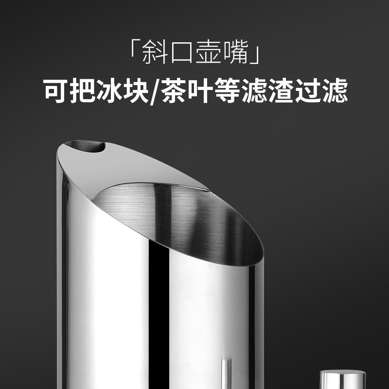 不锈钢洋酒分酒器水扎倒酒壶饭店KTV酒吧醒酒器冷水壶调酒壶兑酒