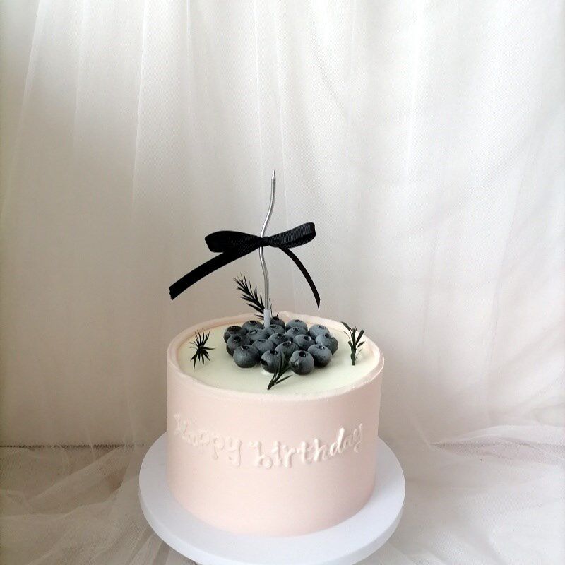 新款黑色丝带水果蛋糕模型网红款拍照摄影道具蛋糕样品摆件橱窗