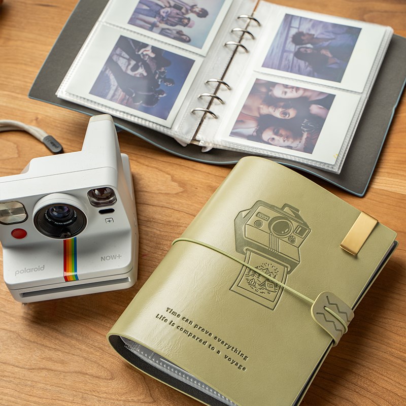 聚册宝丽来相纸收纳册itype相册拍立得polaroid适配now/600