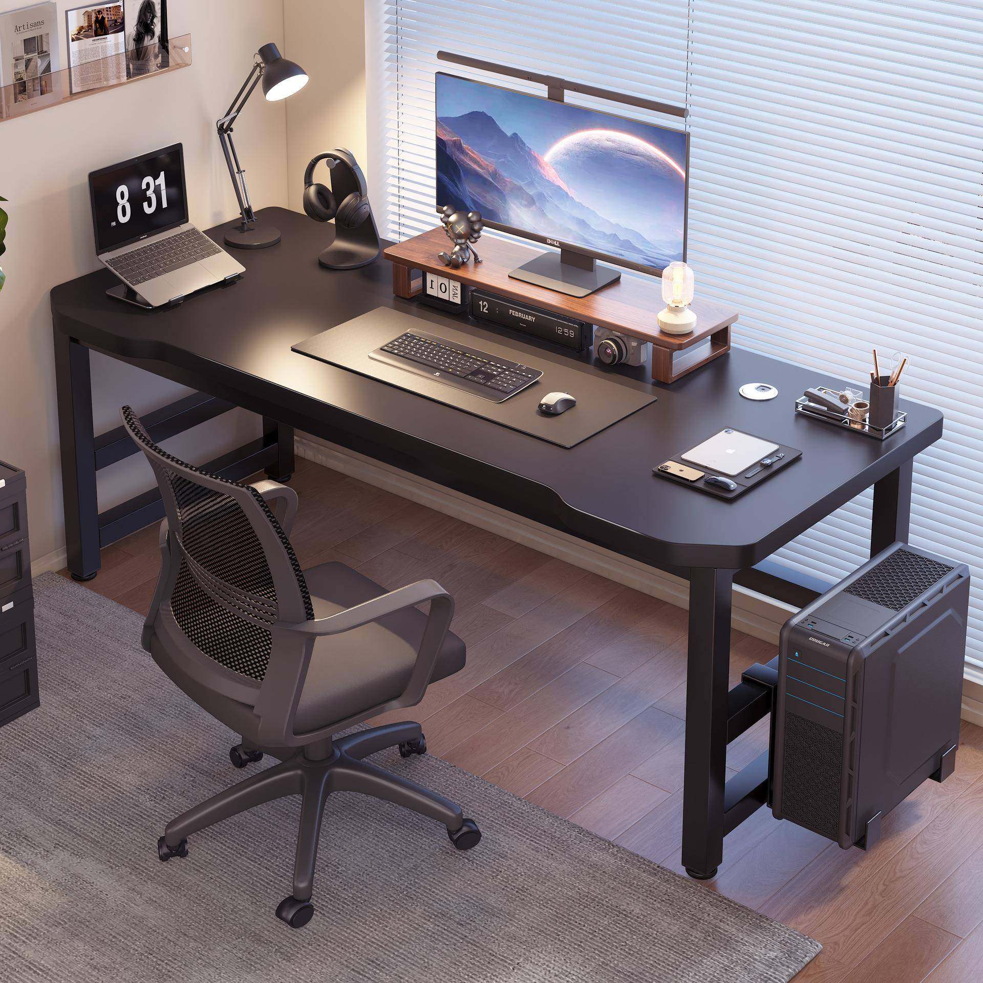 电脑桌台式电竞桌椅卧室家用桌子长方形写字办公桌书桌简易工作台,3C数码配件,其它配件,淘宝优惠券,粉丝福利购,淘宝优惠卷