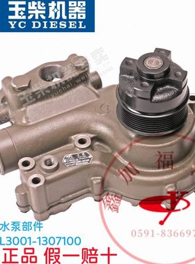 玉柴原厂YC6L发动机L3001-1307100E水泵部件客货车工程机械原装正