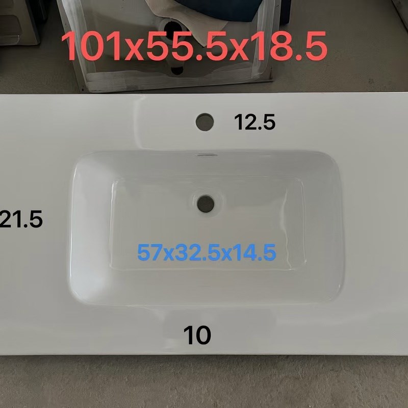 一体式台盆陶瓷h洗手盆浴室柜日式浴柜挂墙两件式洗漱柜洗漱台组