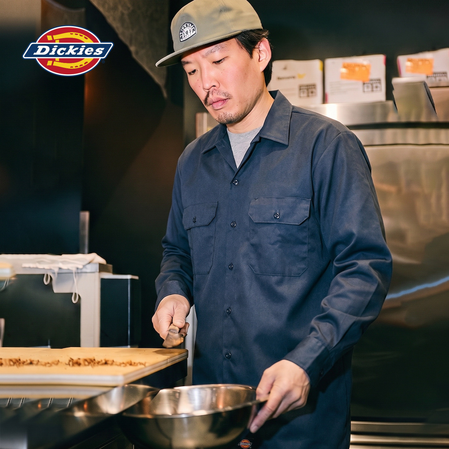 工装党必备！Dickies574长袖衬衫图片